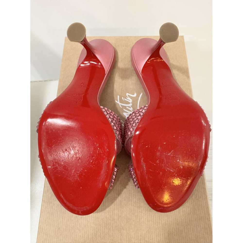 Christian Louboutin Leather mules & clogs - image 11