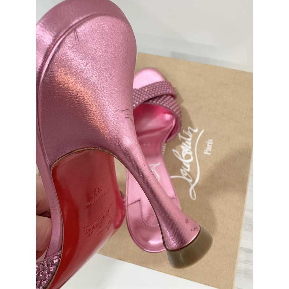 Christian Louboutin Leather mules & clogs - image 9