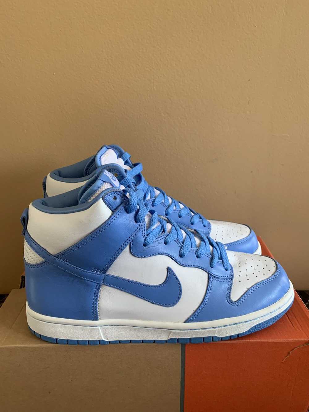 Nike Vintage Nike Dunk High 2004 UNC Blue North C… - image 2