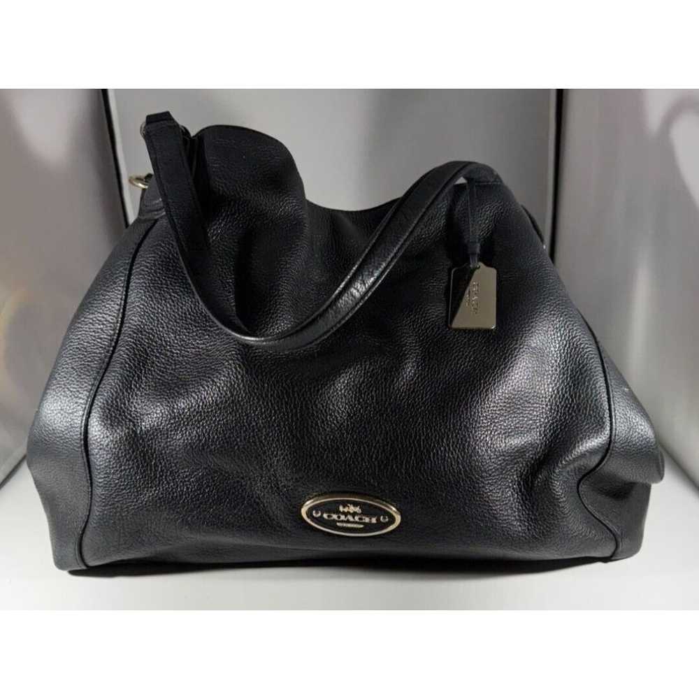 COACH MADISON PHOEBE Pebbled Leather Hobo Satchel… - image 9