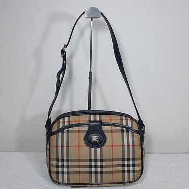 Burberrys Nova Check Vintage Shoulder Bag