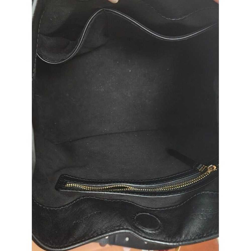 Elleme Paris Small Boomerang Leather Black should… - image 12