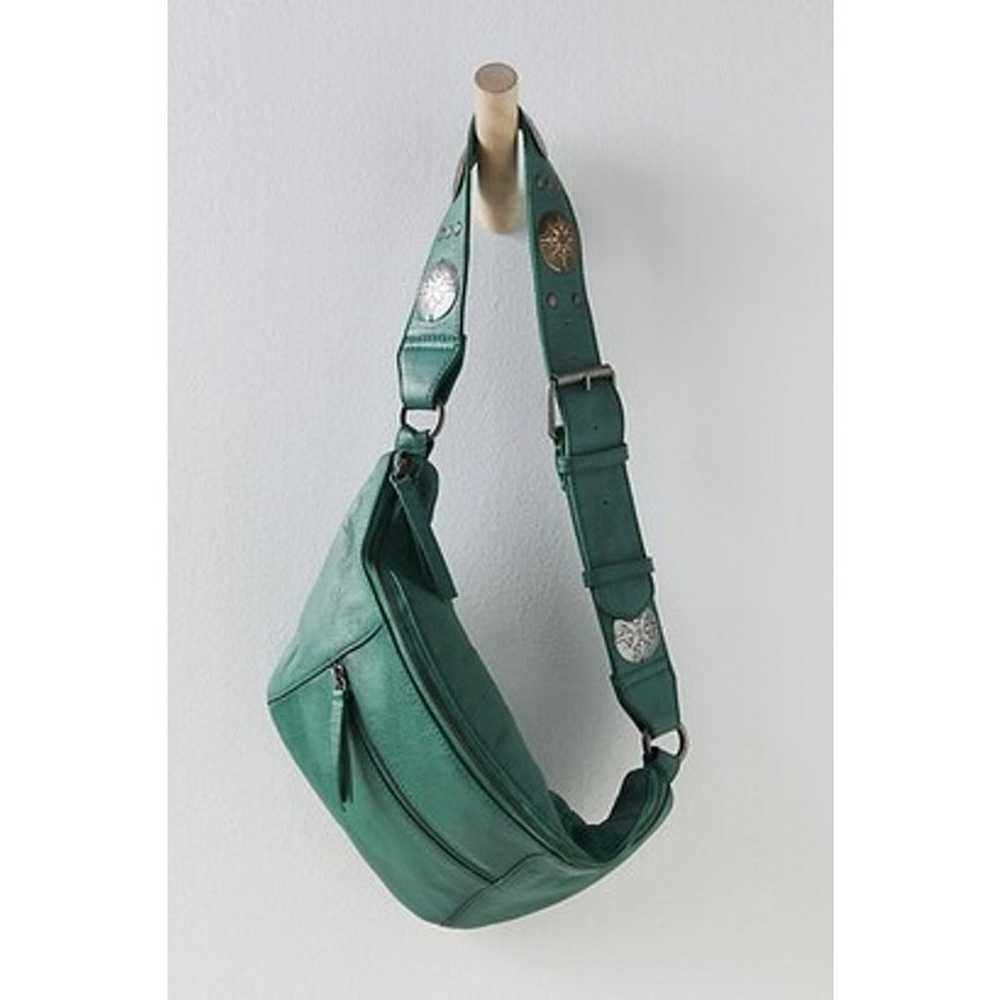 FREE PEOPLE • Green Wilder Western Sling Crossbod… - image 3