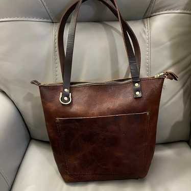 Portland Leather Goods Medium Classic Tote * unicorn* offers Bubblegum