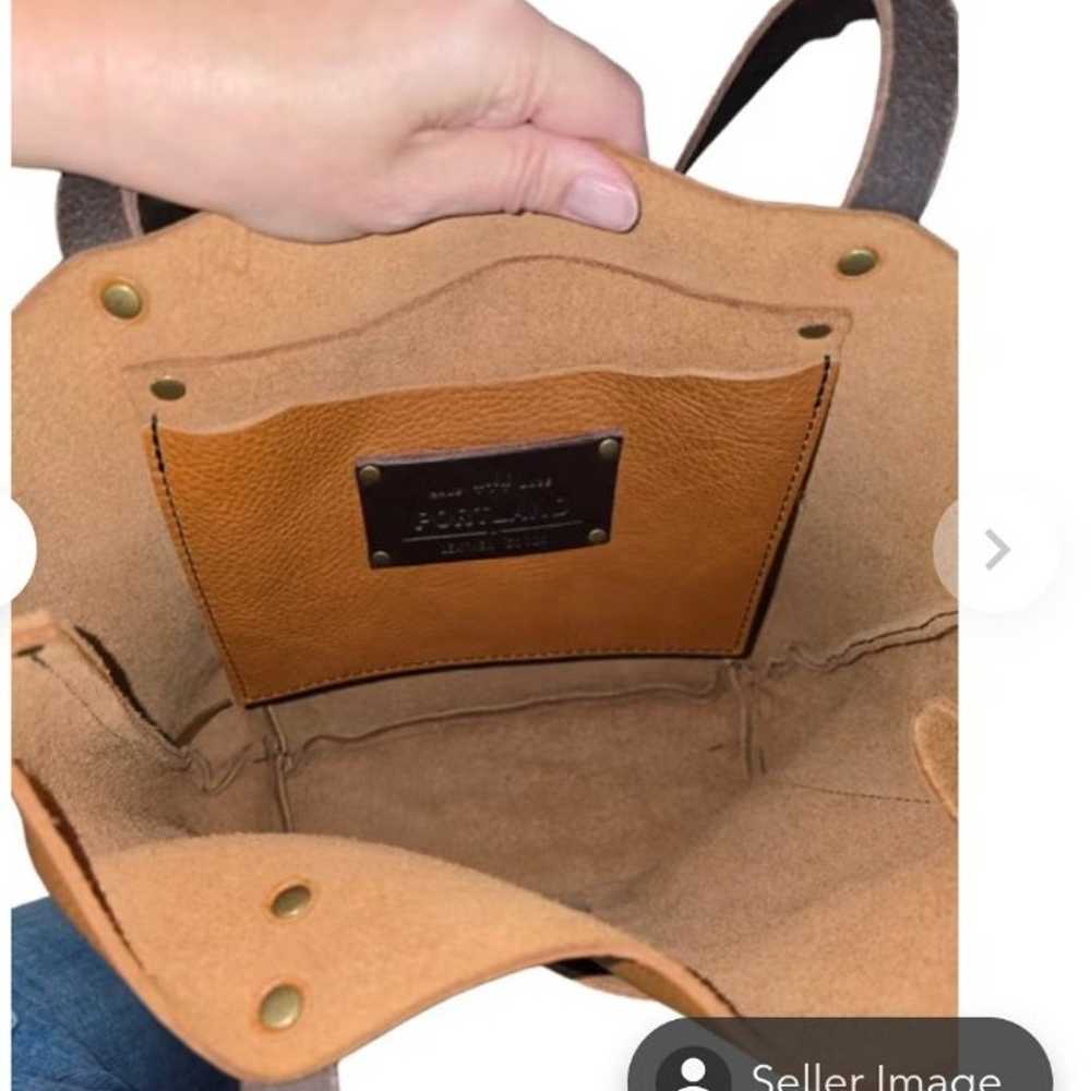 Portland leather goods Dune medium tote - image 5