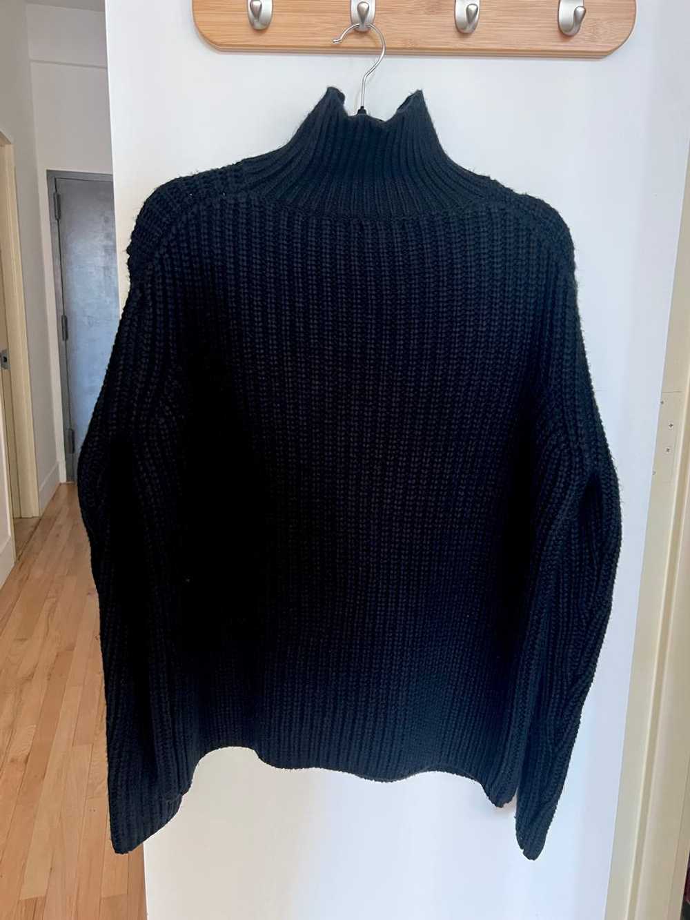 Carmar Denim Oversized Turtleneck Sweater (XS) |… - image 2