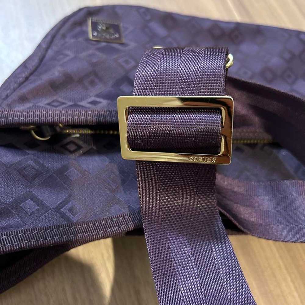 Shoulder Bag PORTER Purple - image 3