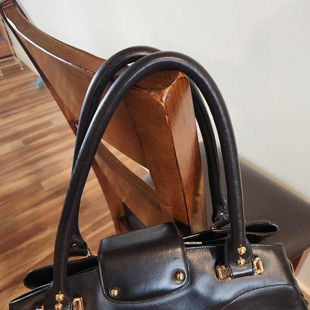 New Black Italian Leather made in Italy St John S… - image 3