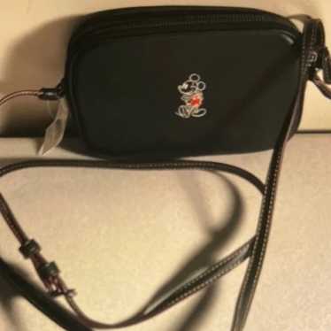 New Coach Mickey Mouse 2 Zipper Crossbody Purse - image 1