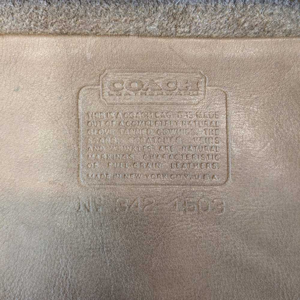 This vintage 1970s/1980s Coach Basic Bag - image 4