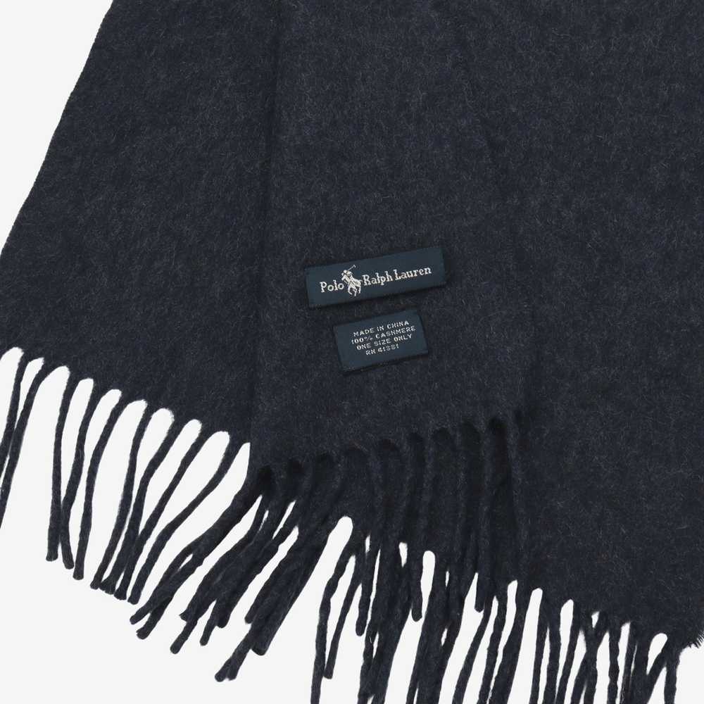 Ralph Lauren Cashmere Tassel Scarf - image 2