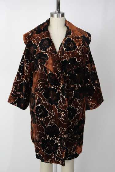 1960s Floral Tapestry Coat*