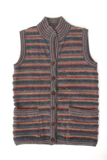 1980s Missoni Wool Reversible Sweater Vest