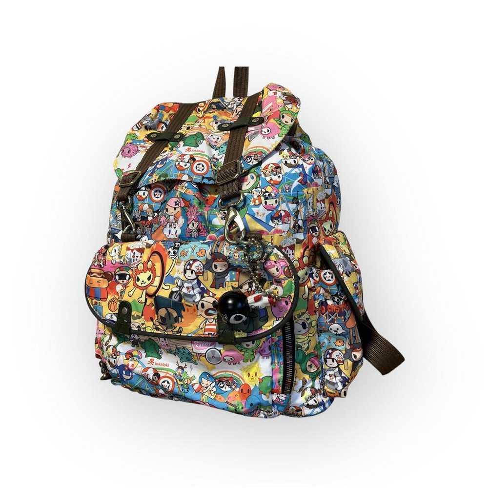 Rare!! tokidoki collaboration backpack limited ed… - image 2