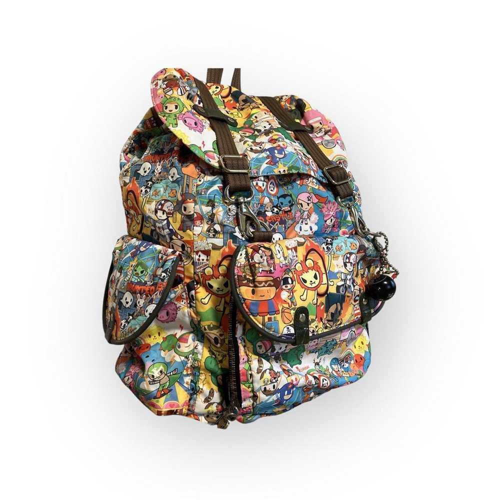 Rare!! tokidoki collaboration backpack limited ed… - image 3