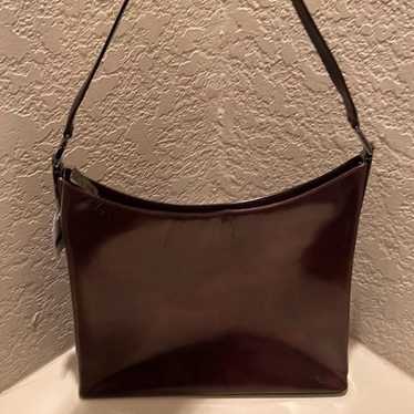 Salvatore Ferragamo Structured Shoulder Bag Shiny 