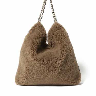 VIOLAdORO Chain Handle Eco Fur Tote Bag ESTNATION