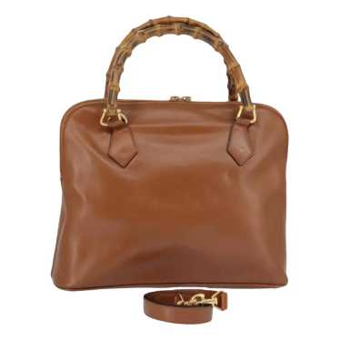 Gucci Bamboo Shopper leather tote