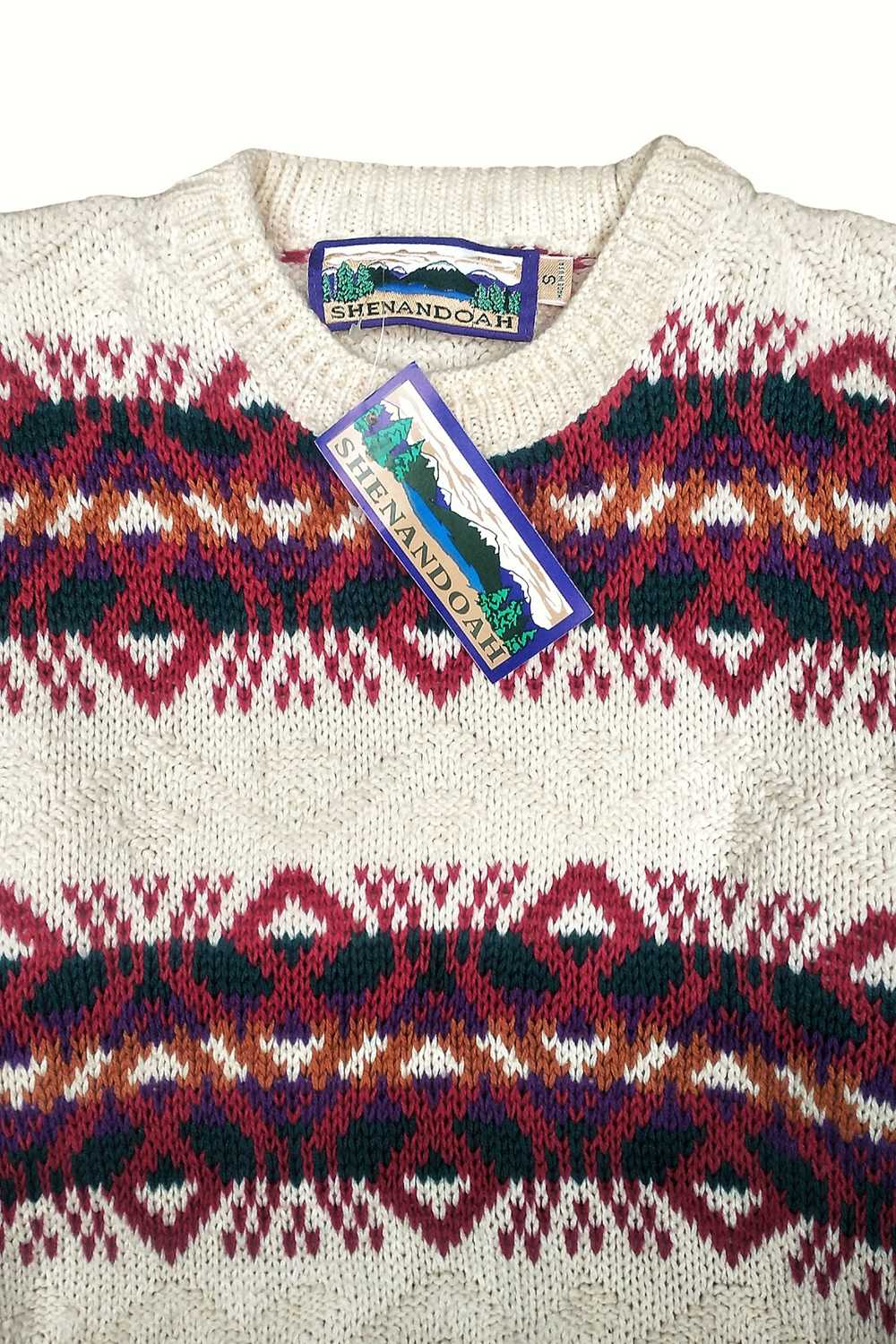 1980's Southwest Boyfriend Sweater Selected by Ga… - image 4