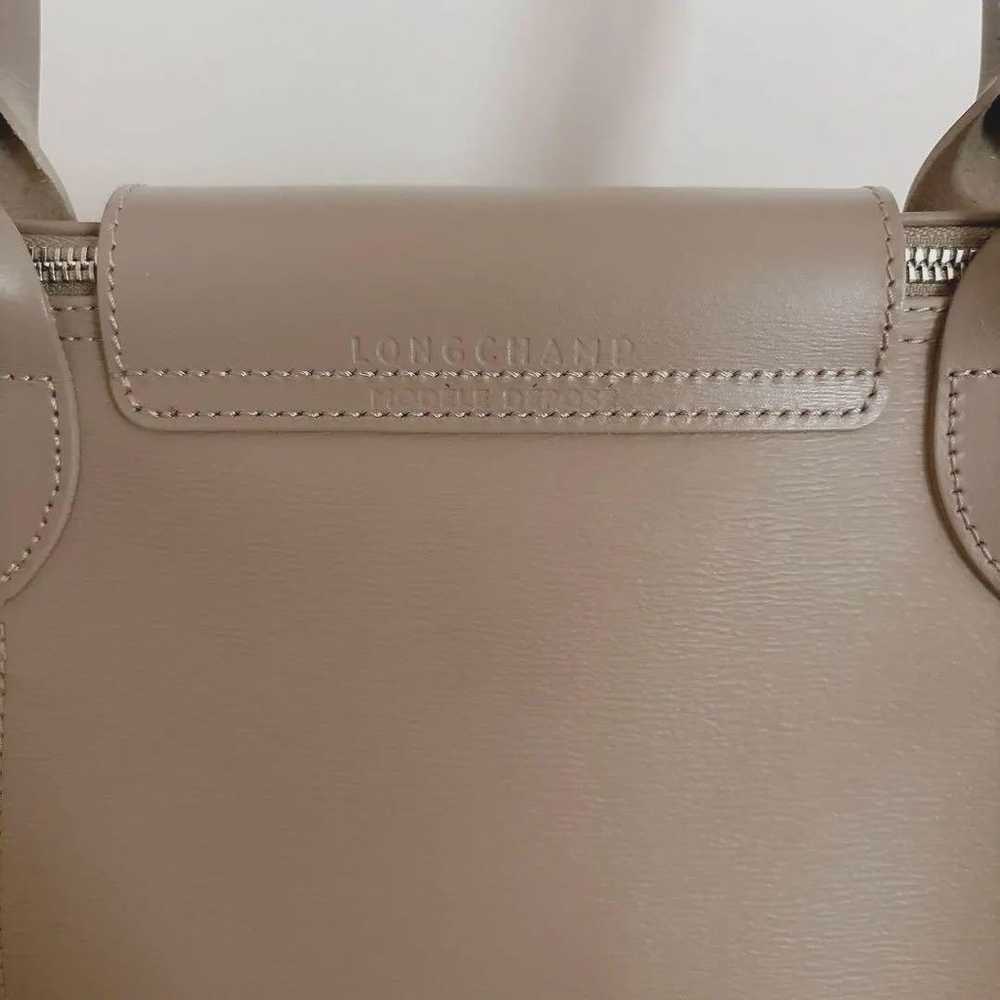 Longchamp Le Pliage City Taupe M Size Tote Bag - image 4