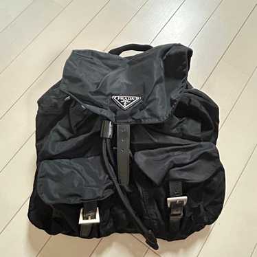 PRADA Black Nylon Backpack