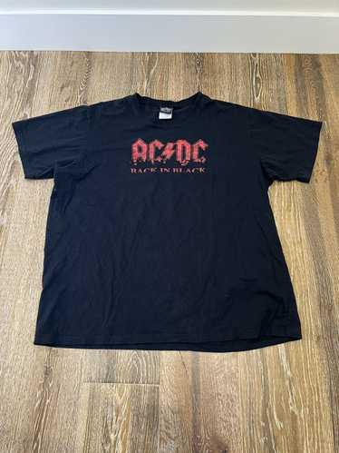 Ac/Dc × Band Tees × Vintage 2006 ACDC Back In Blac