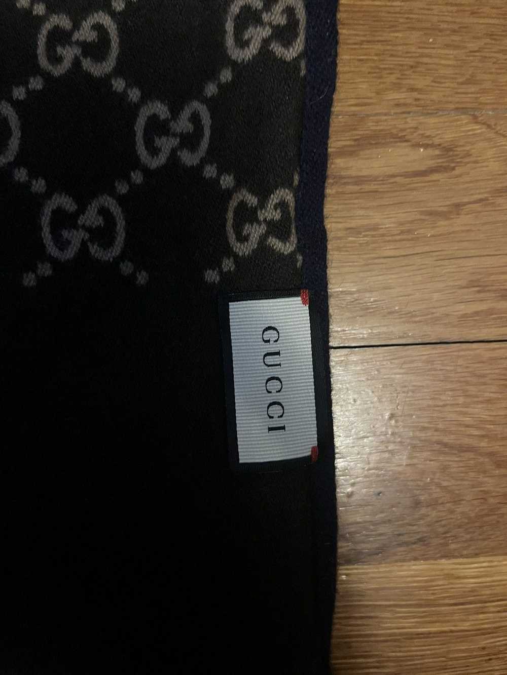 Gucci Brown GG monogram scarf - image 2