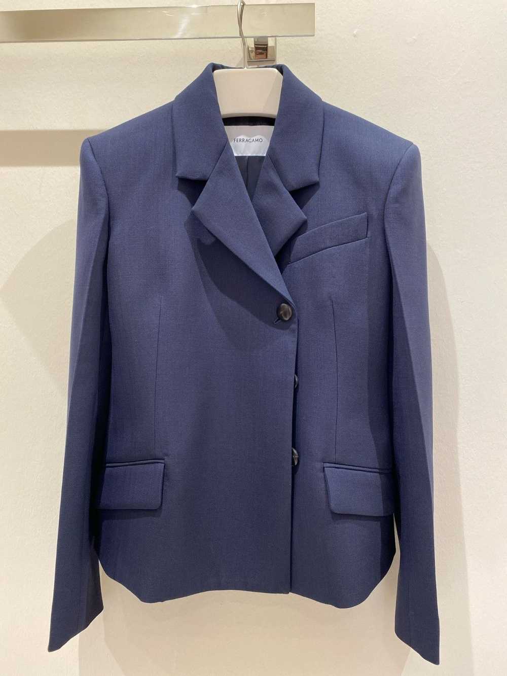 Salvatore Ferragamo o1s1rm1224 Blazer in Navy Blue - image 1