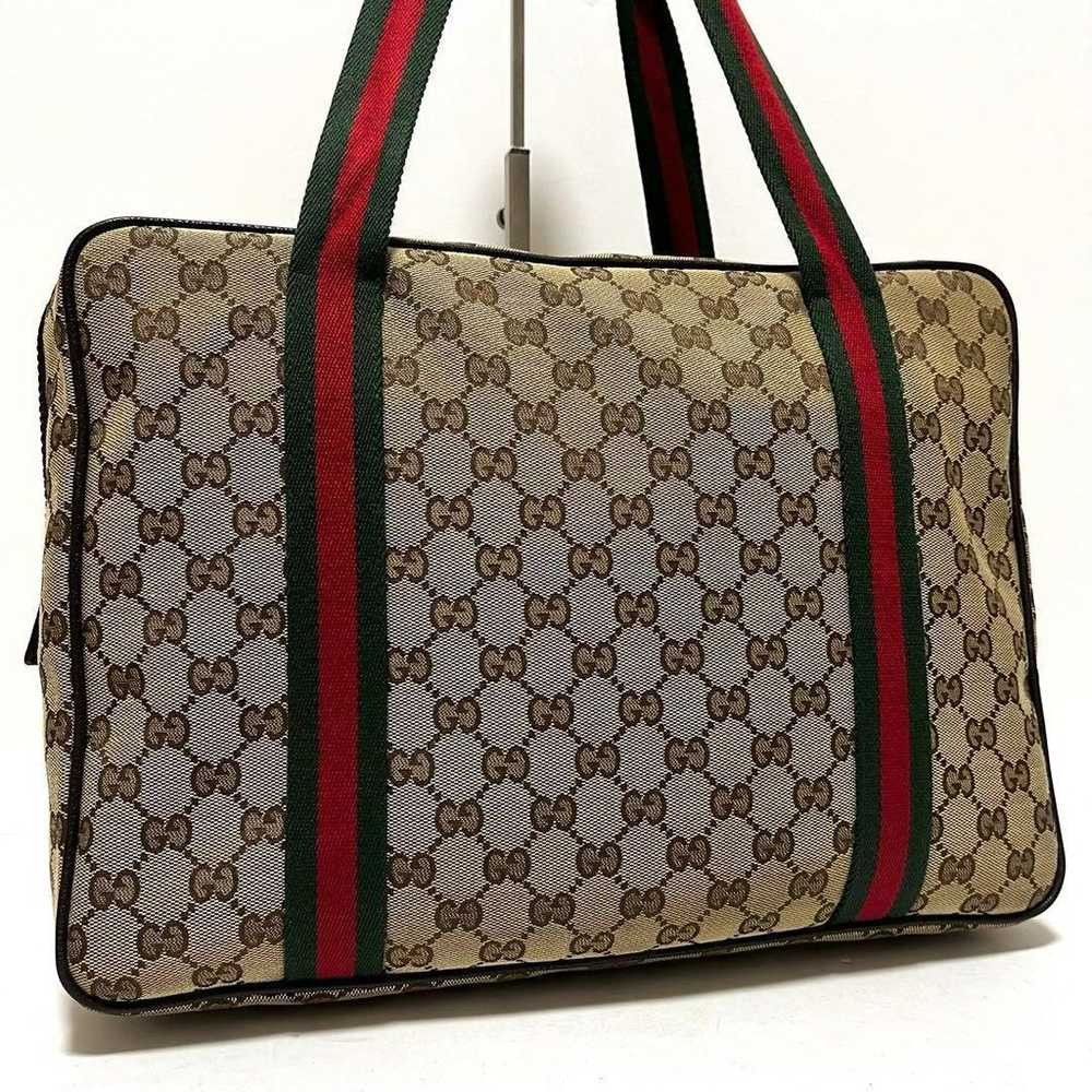 940✨Excellent condition✨Gucci Tote Bag Mini Bosto… - image 2