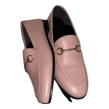 Gucci Brixton leather flats