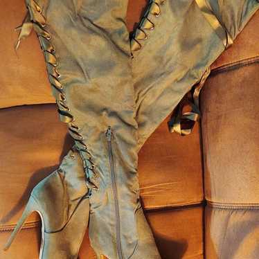 Charlotte Russe knee high boots