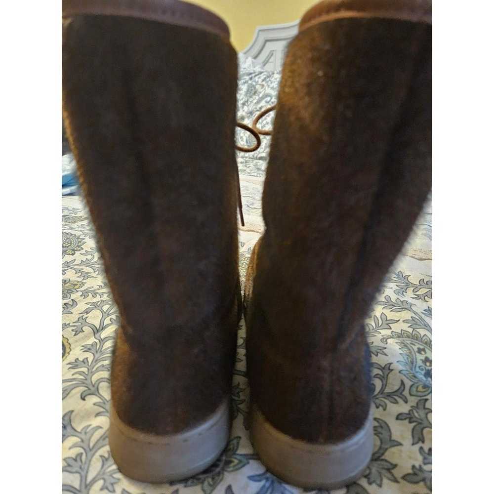 L L Bean Faux Fur Mukluk Shearling Boots - image 8