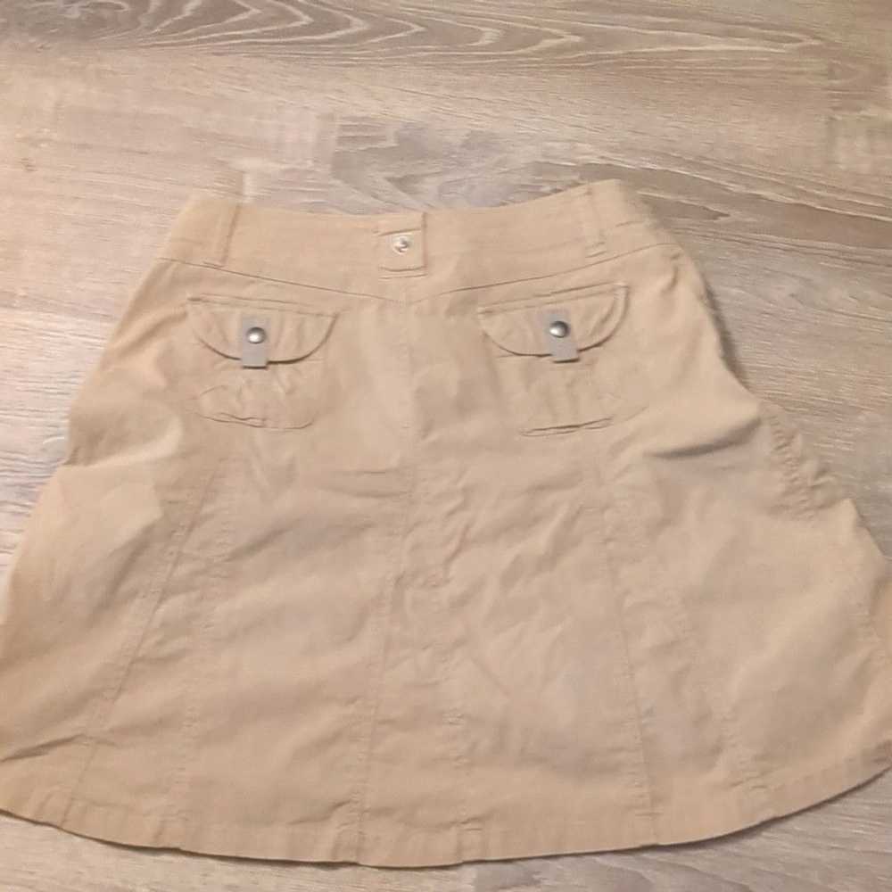 Kuhl Kuhl tan hiking skirt size 8 - image 2