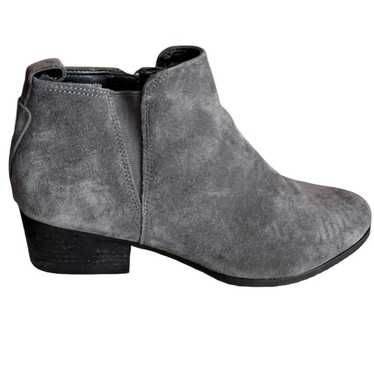 Blondo Waterproof Ankle Boots Booties Gray Suede 8