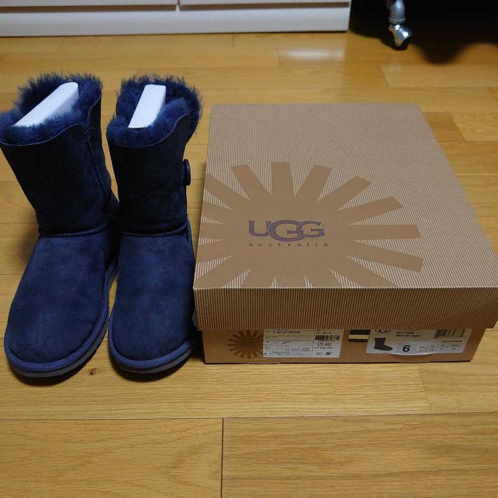 UGG Boots W BAILE BUTTON Navy 23cm - image 1