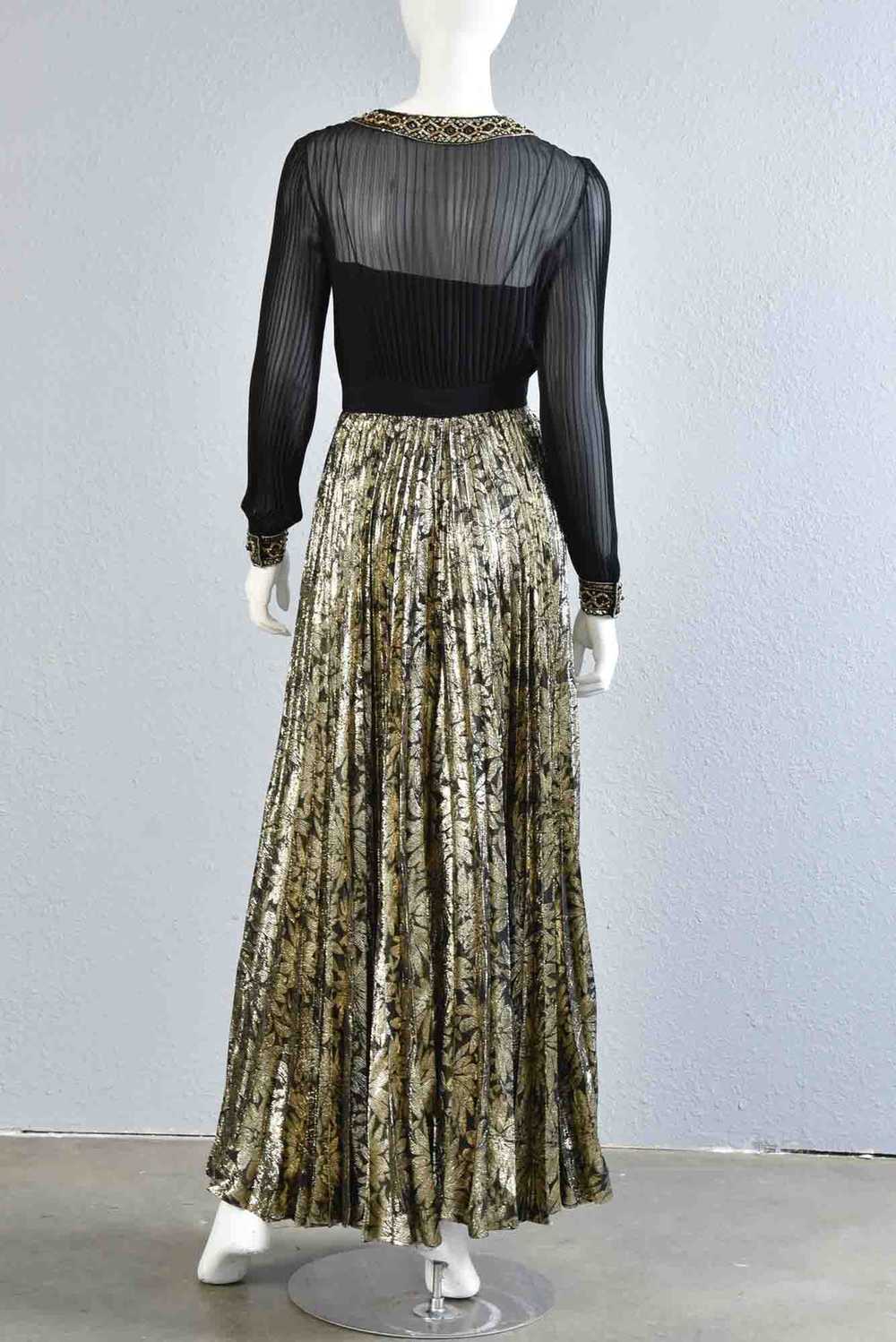Nina Ricci 70s Palazzo Jumpsuit - image 10