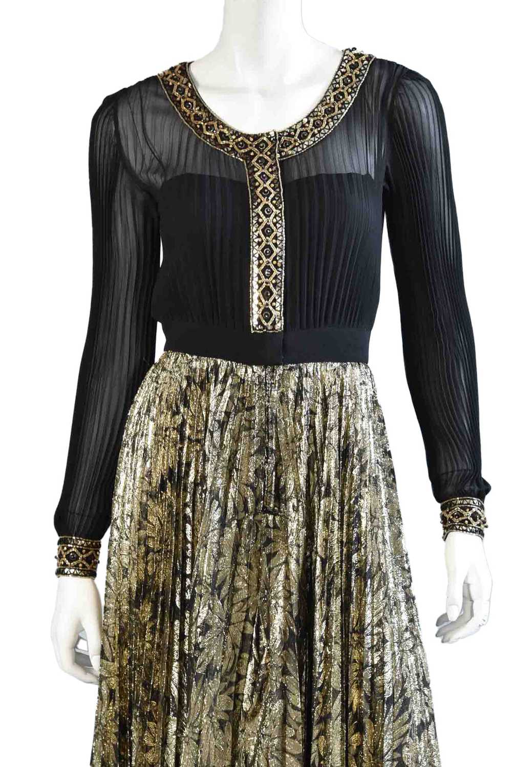 Nina Ricci 70s Palazzo Jumpsuit - image 2