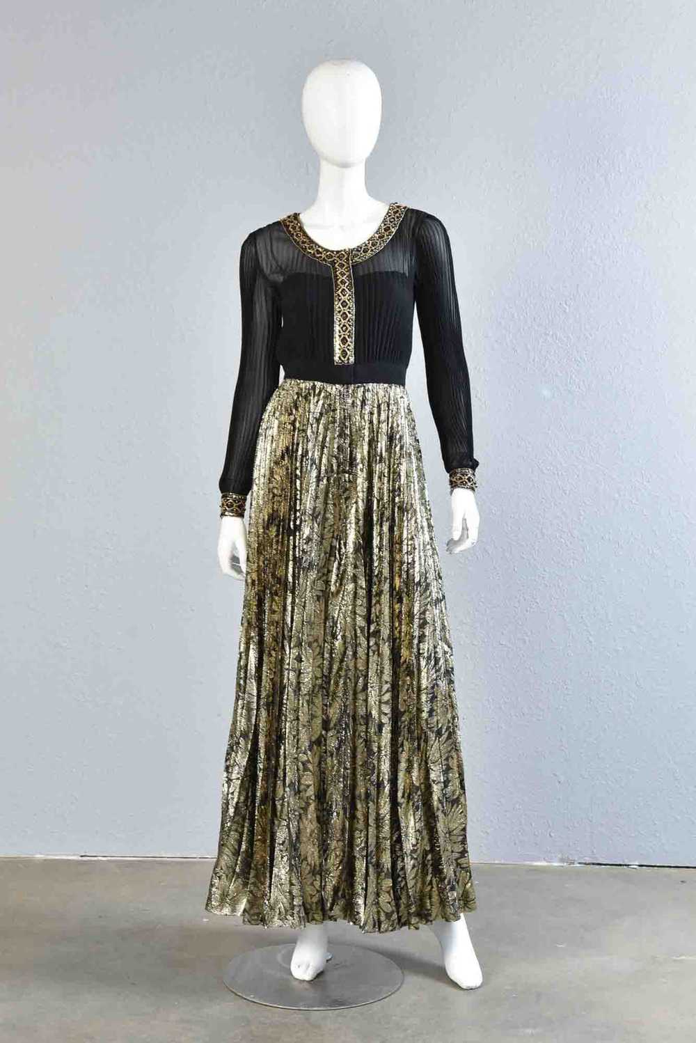 Nina Ricci 70s Palazzo Jumpsuit - image 3