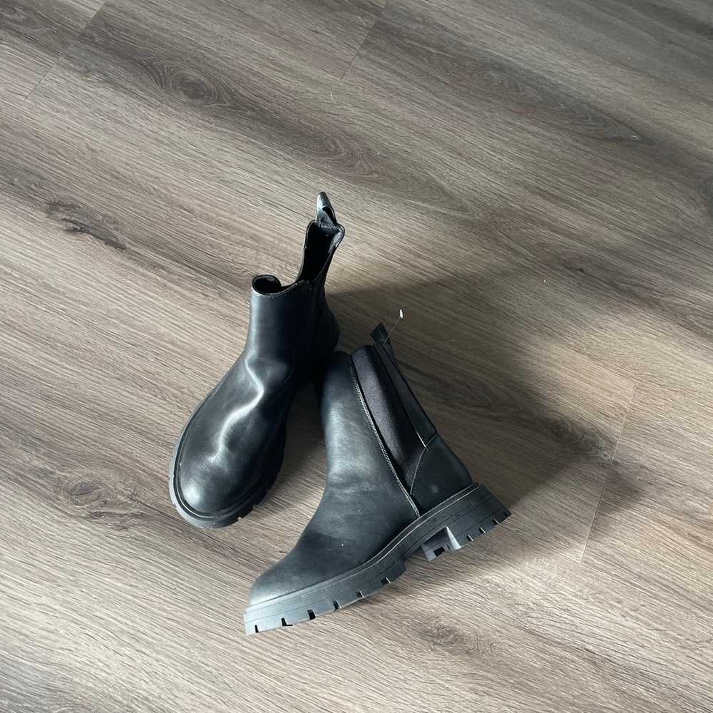 ASOS black Chelsea boots - image 1