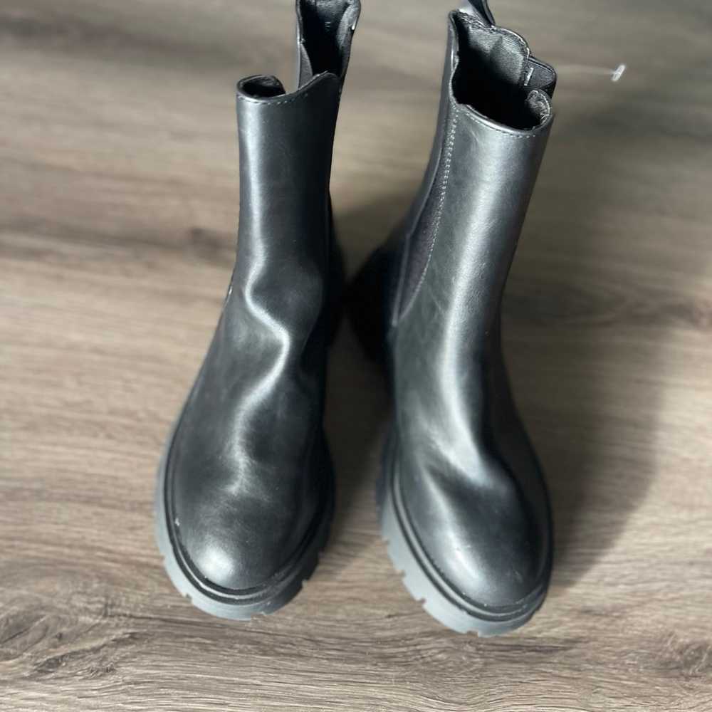 ASOS black Chelsea boots - image 2