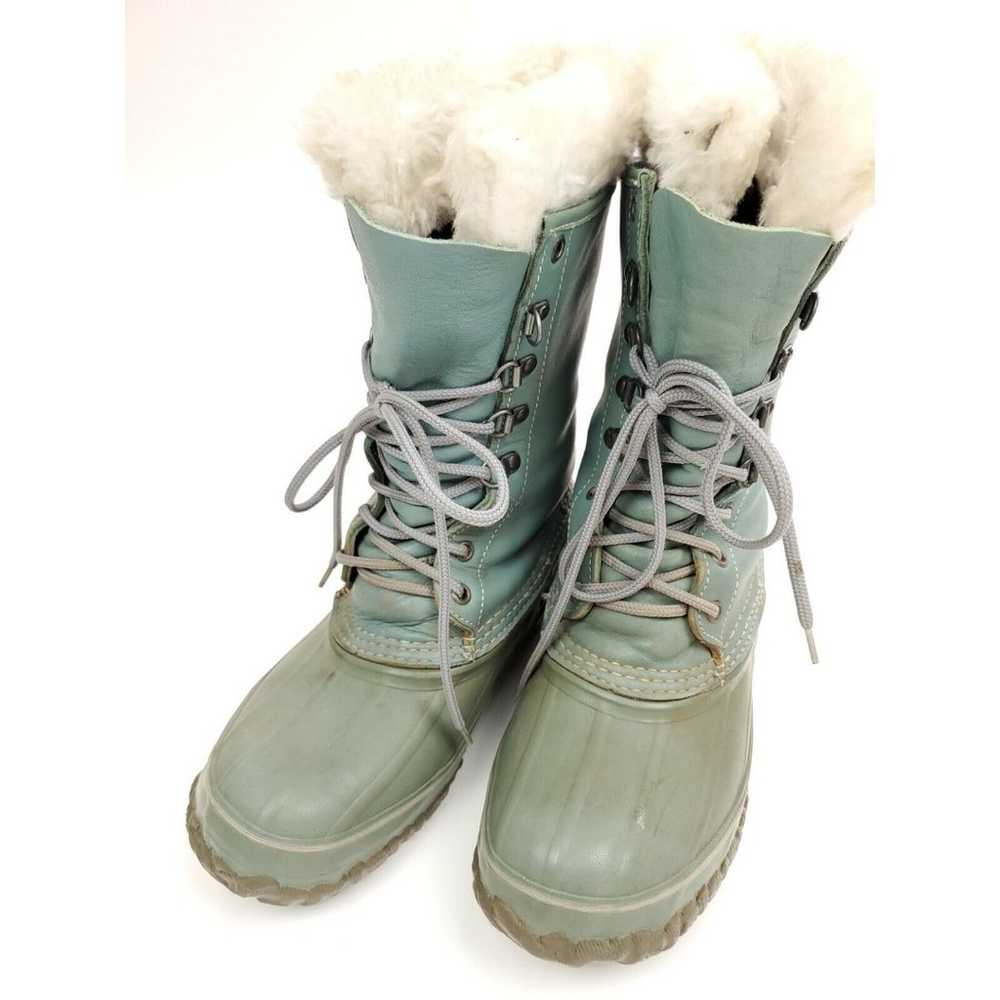 Womens sz 7 Green LaCrosse Winnipeg Winter Boots … - image 3