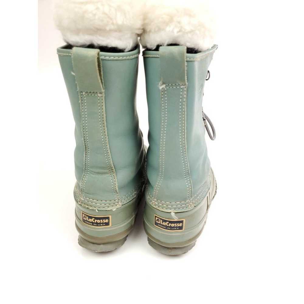 Womens sz 7 Green LaCrosse Winnipeg Winter Boots … - image 5