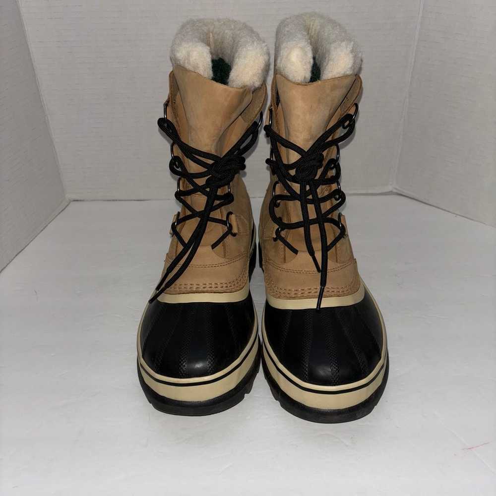 Sorel Caribou Buff Waterproof Fleece Faux Shearli… - image 2