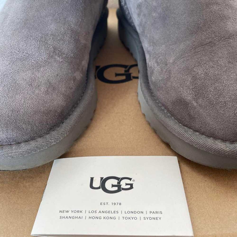 UGG Australia 23cm Sheepskin Boots Gray - image 10