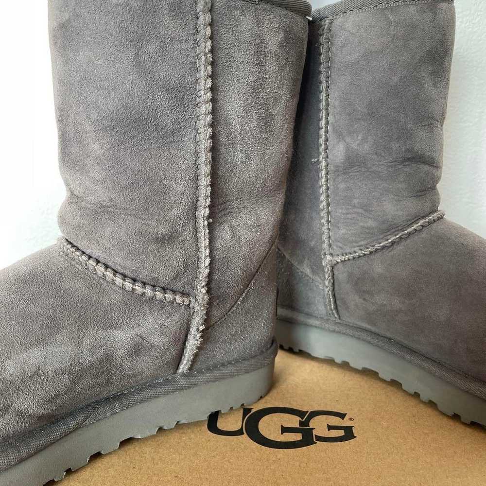 UGG Australia 23cm Sheepskin Boots Gray - image 9