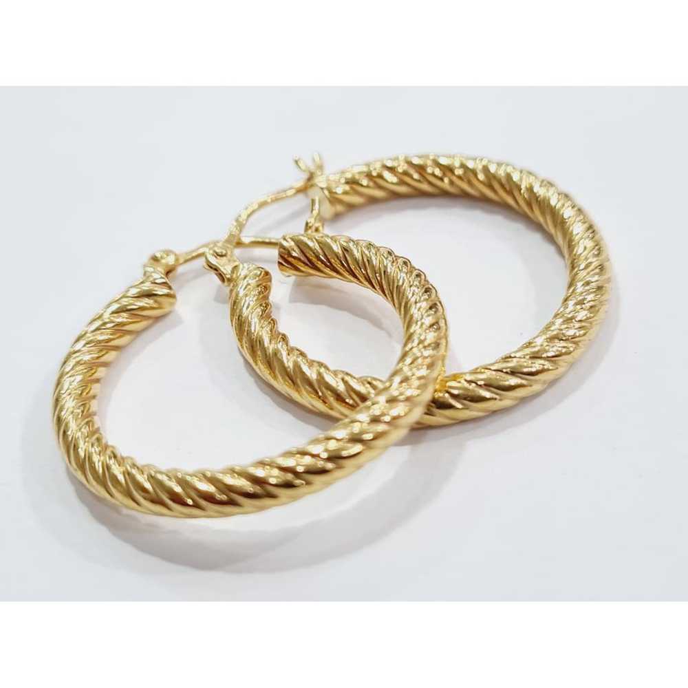 EL Corte Ingles Yellow gold earrings - image 3