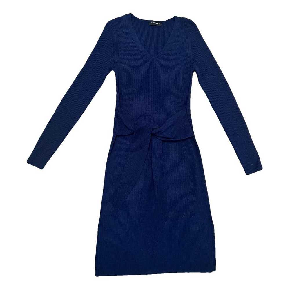 Repeat Wool mid-length dress - image 1