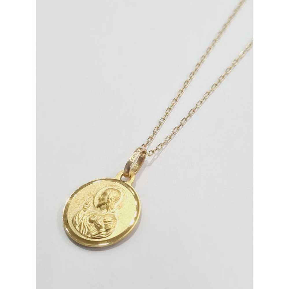 EL Corte Ingles Yellow gold necklace - image 4