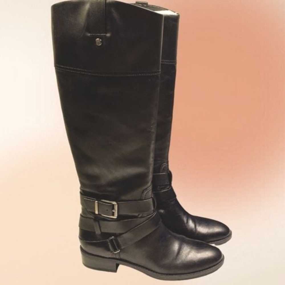 Vince Camuto Pazell Moonstone Leather Riding Boot… - image 3