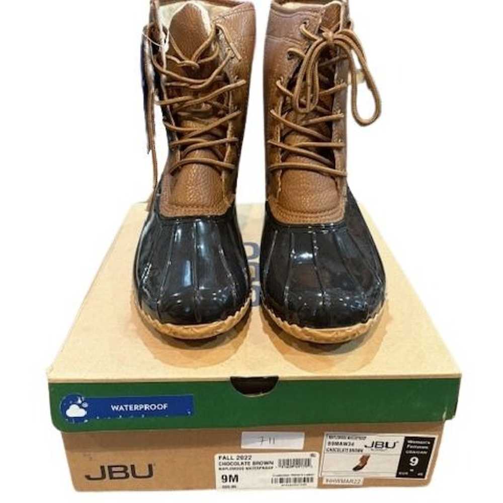 JBU by Jambu Chocolate Brown Maplewood Waterproof… - image 1